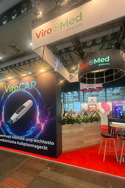 Viromed Messestand DeWu 2025