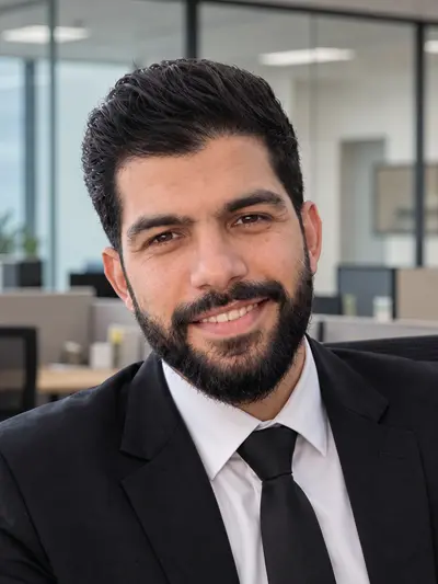 Portrait Mouaz Arafat